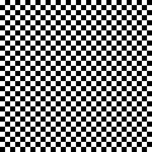 Esempio di applicazione del filtro Scacchiera